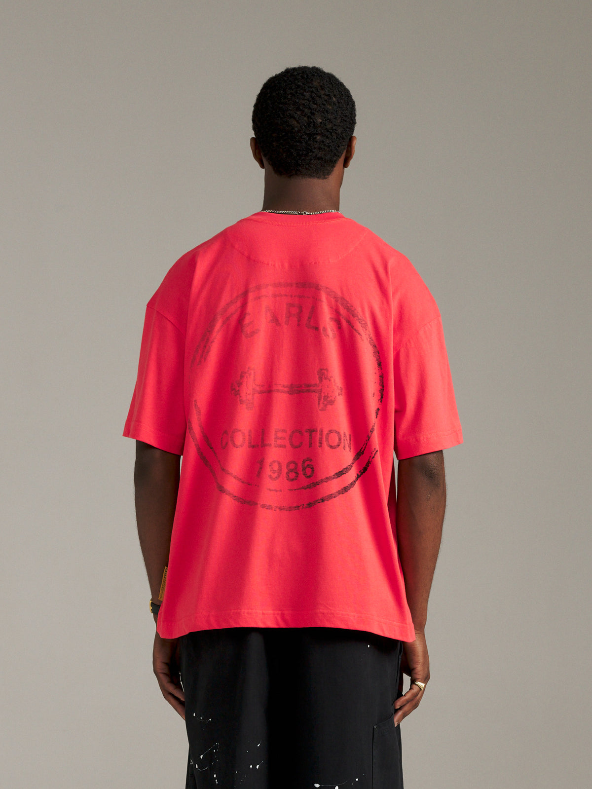 Barbell Tee - Red