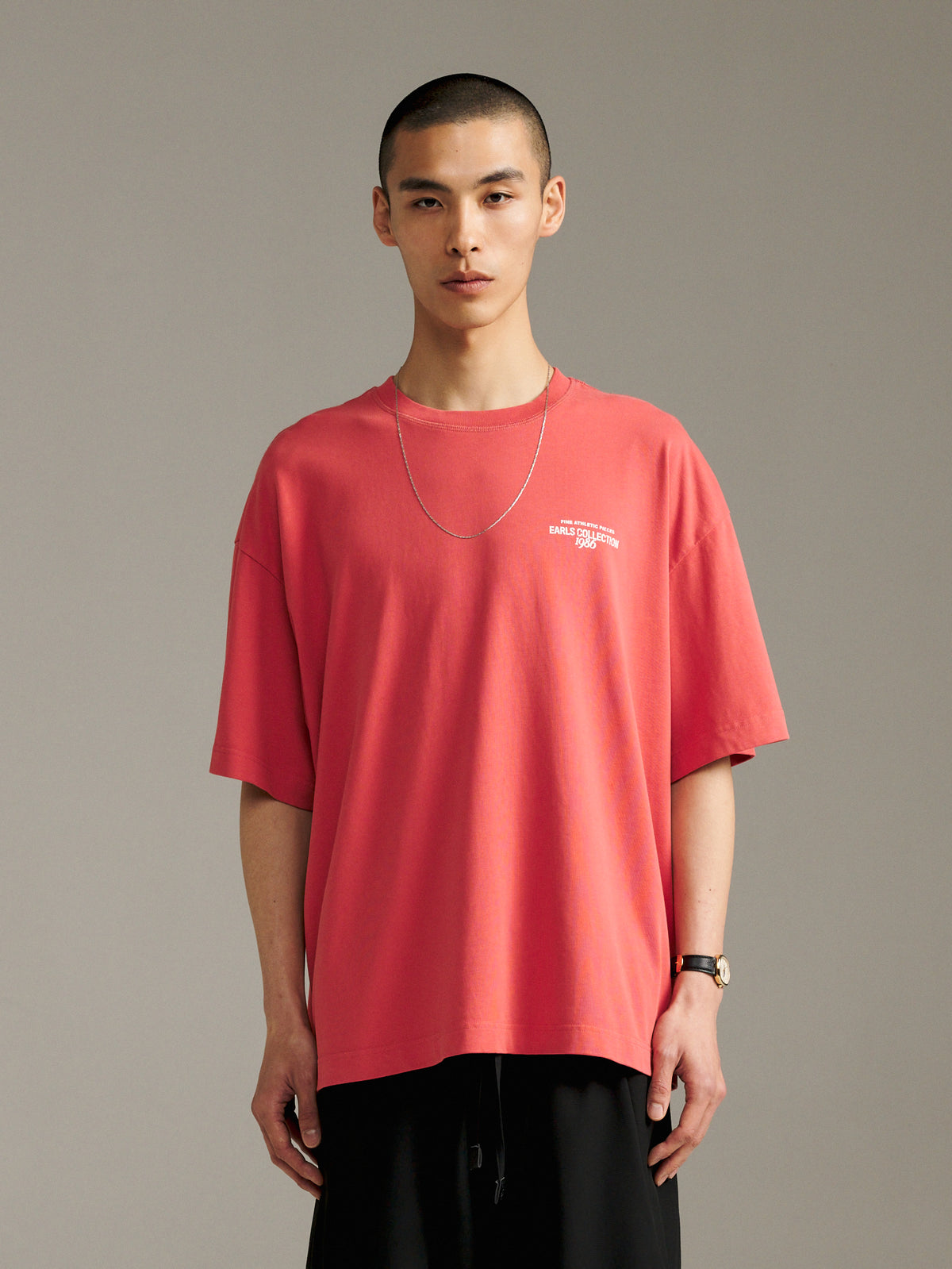 Archive Athletic Tee - Washed Red