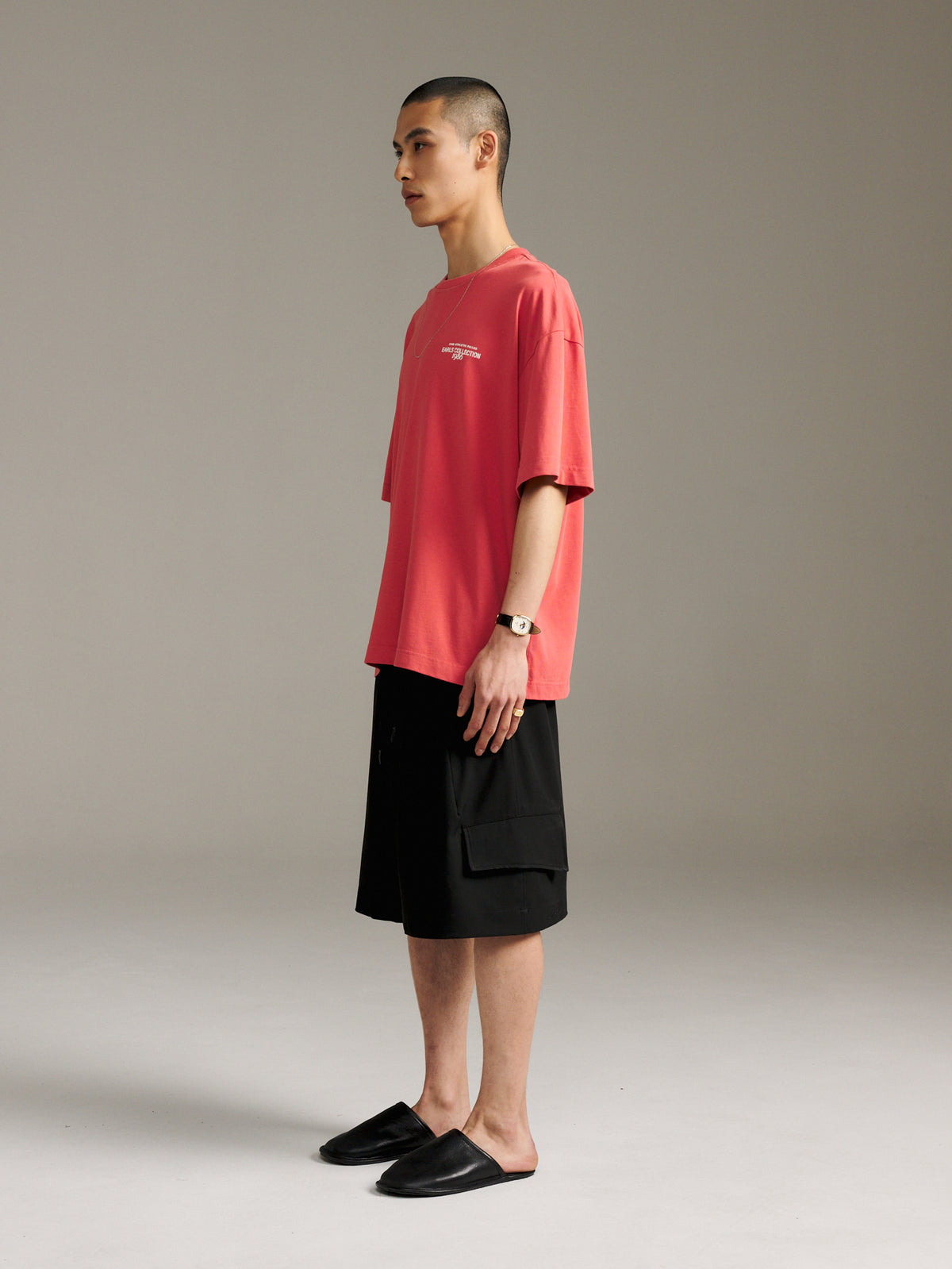 Archive Athletic Tee - Washed Red