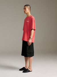 Archive Athletic Tee - Washed Red
