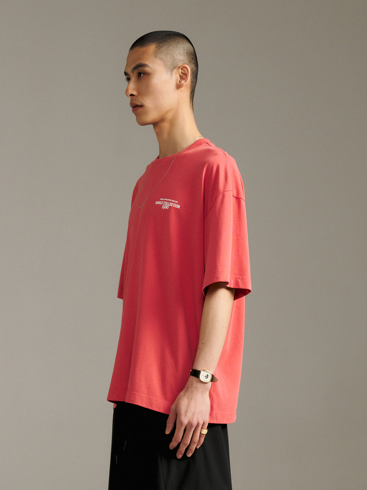 Archive Athletic Tee - Washed Red