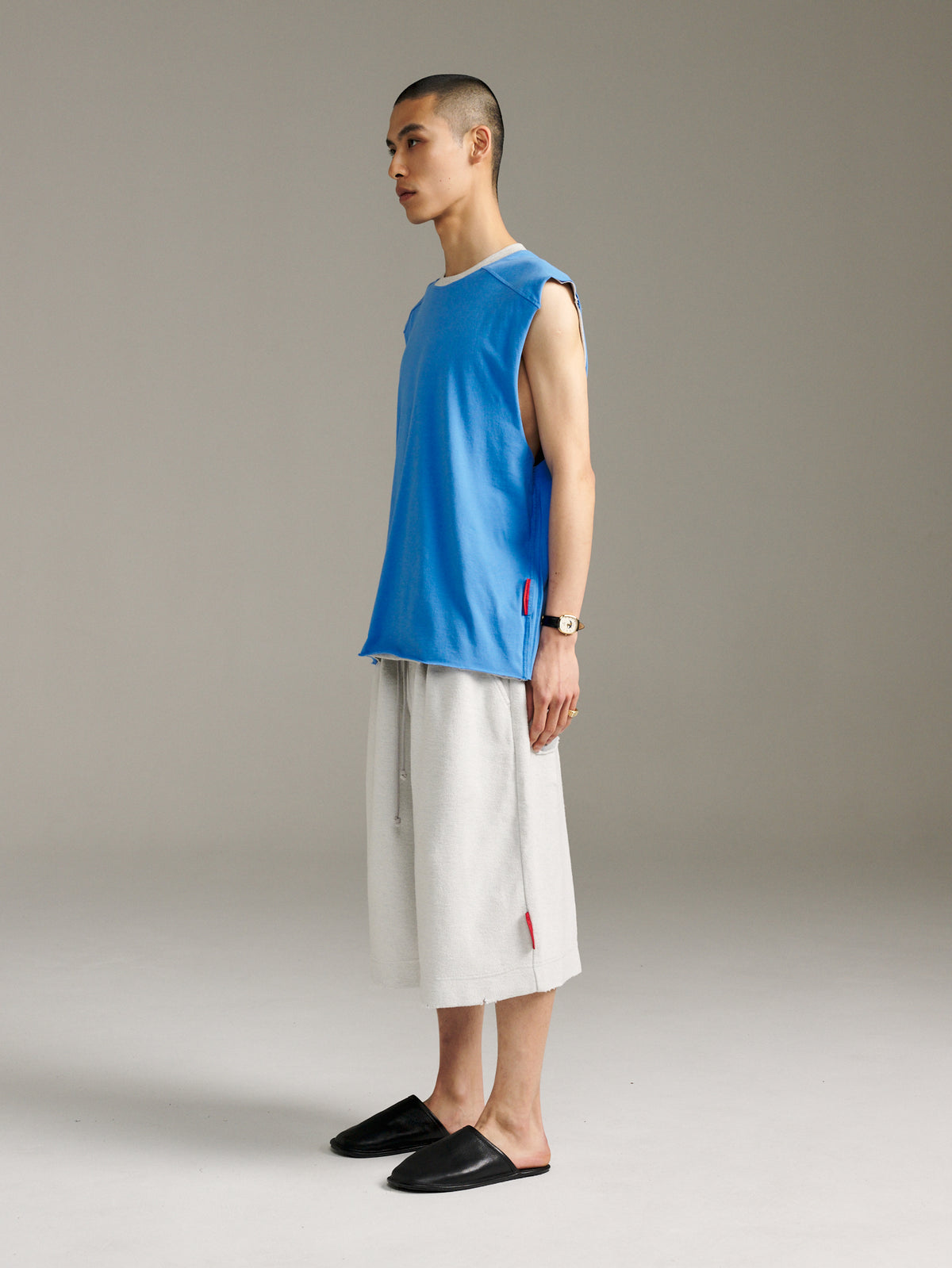 Twin Tank - Grey/Blue