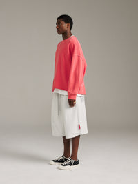 Raw Edge Crew - Washed Red