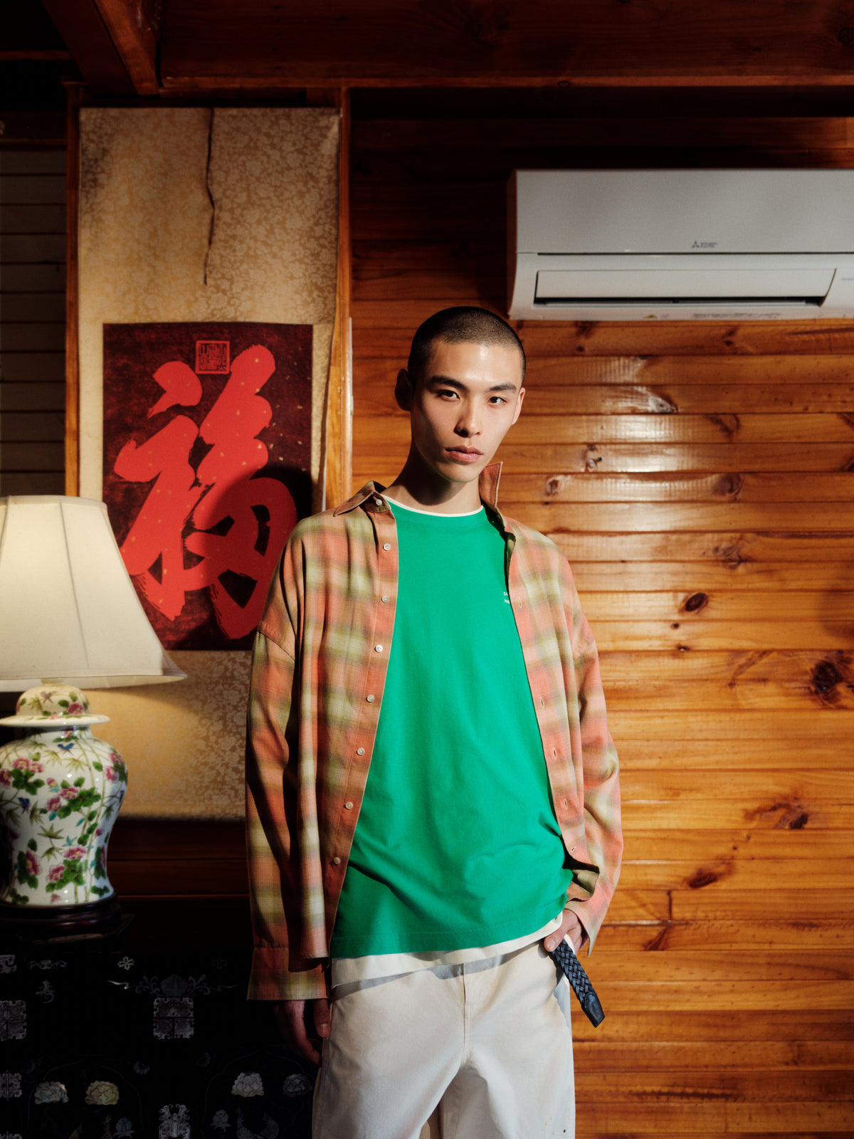 Ombre Check Shirt - Fergus