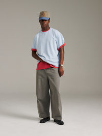Slub Jersey Tee - Sky