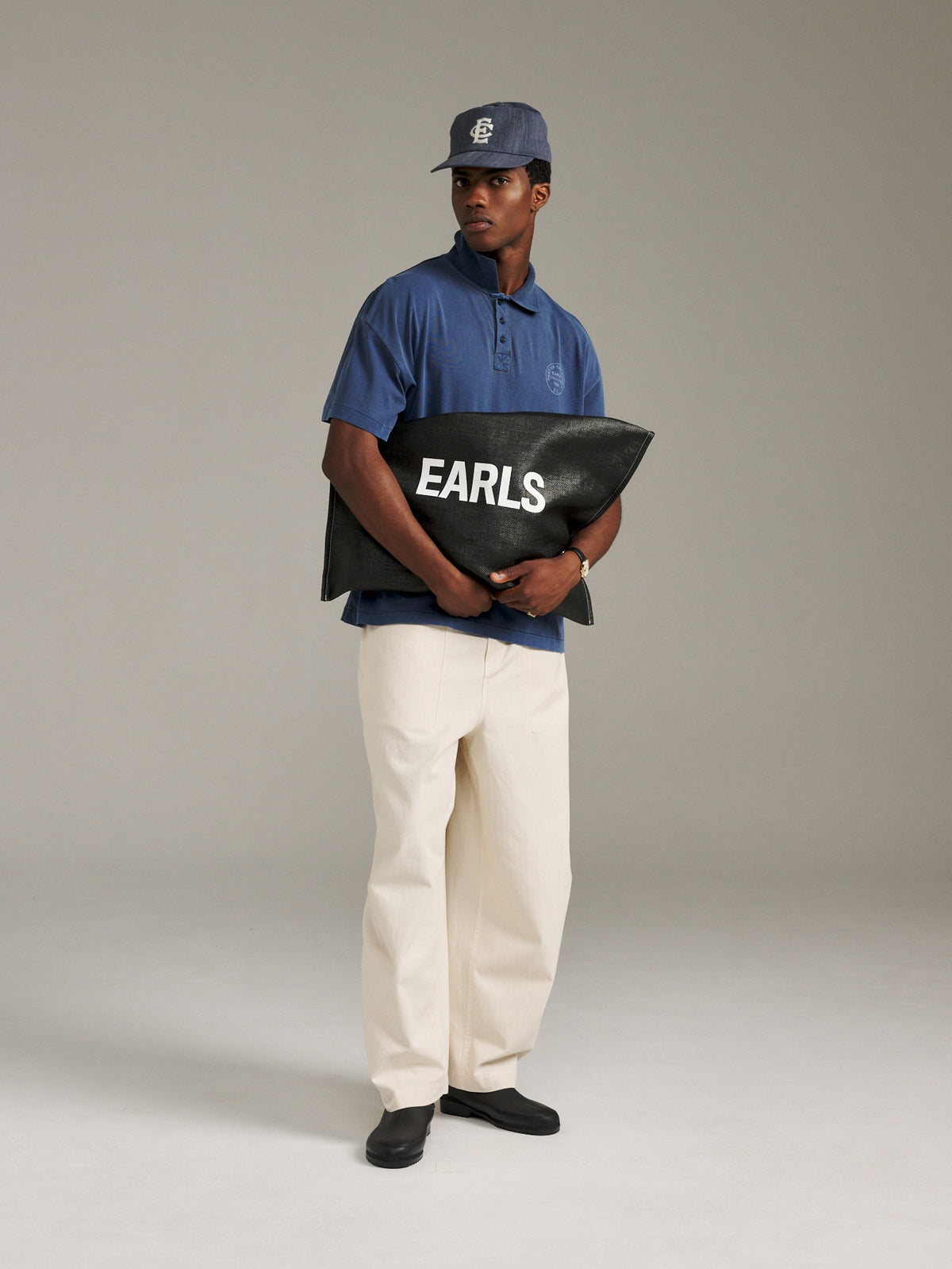 Stamp Cap - Denim Blue