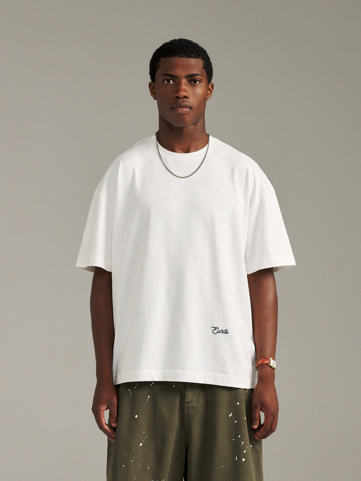 Slub Jersey Tee - Off White