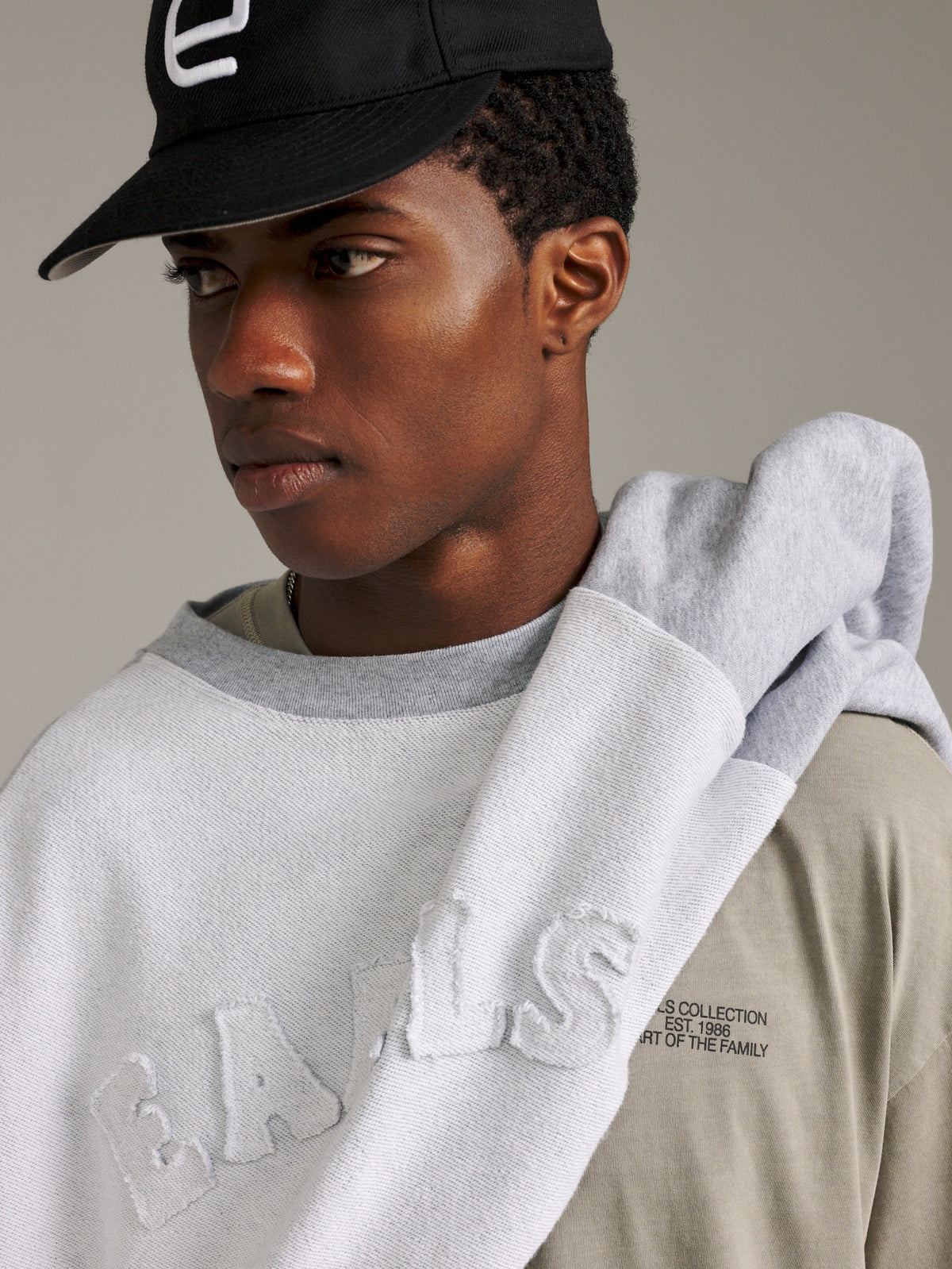 Inverted Tee - Khaki Overdye