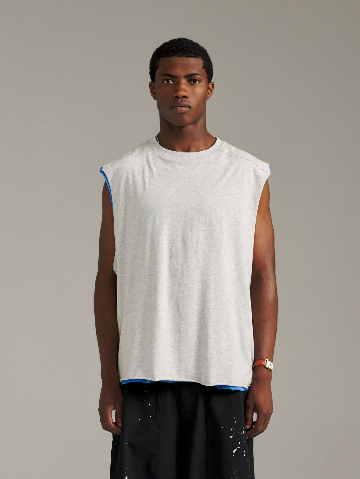 Twin Tank - Grey/Blue