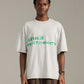 Reverse Logo Tee - Grey Marle