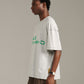 Reverse Logo Tee - Grey Marle