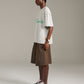 Reverse Logo Tee - Grey Marle