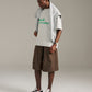 Reverse Logo Tee - Grey Marle