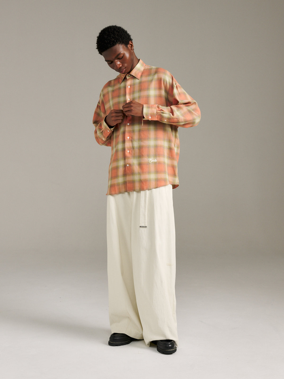Ombre Check Shirt - Fergus