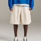 Herringbone Short - Ivory