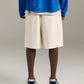 Herringbone Short - Ivory