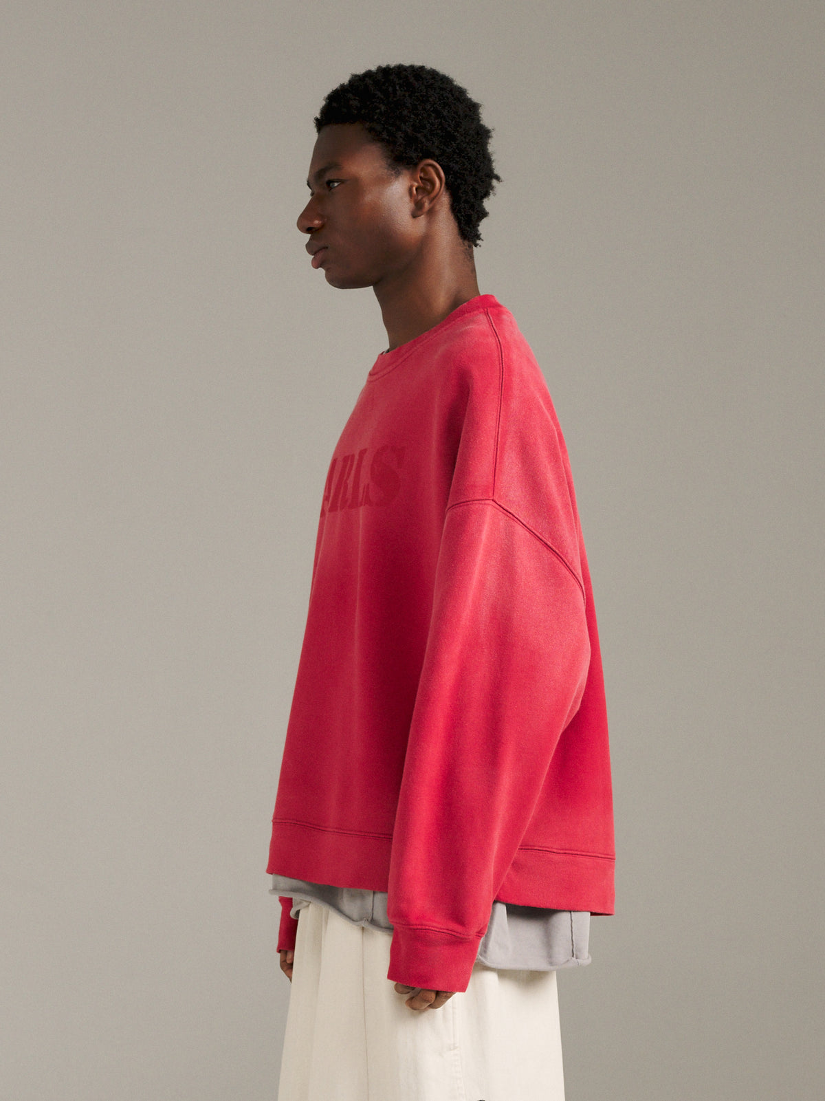 Sunfaded Crew - Red