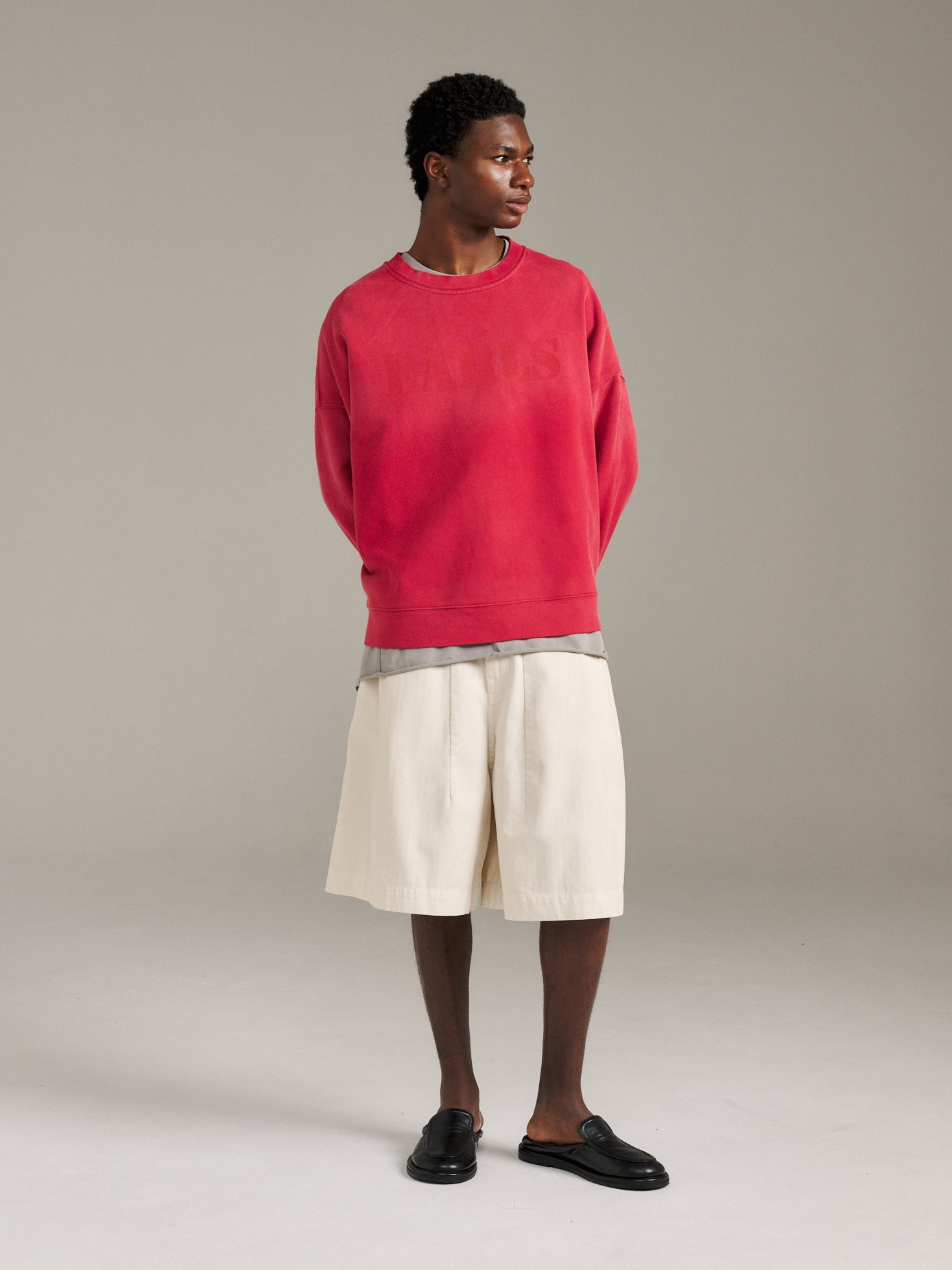 Sunfaded Crew - Red