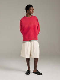 Sunfaded Crew - Red