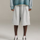 Court Short - Grey Marle