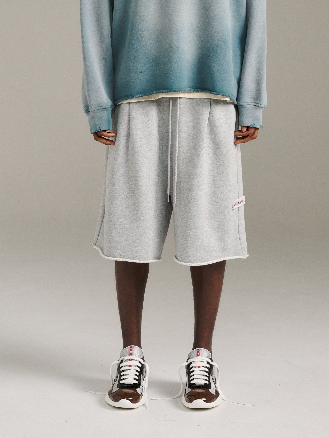 Court Short - Grey Marle