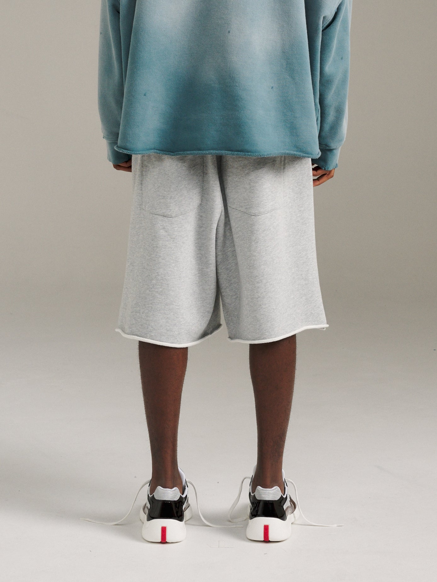 Court Short - Grey Marle