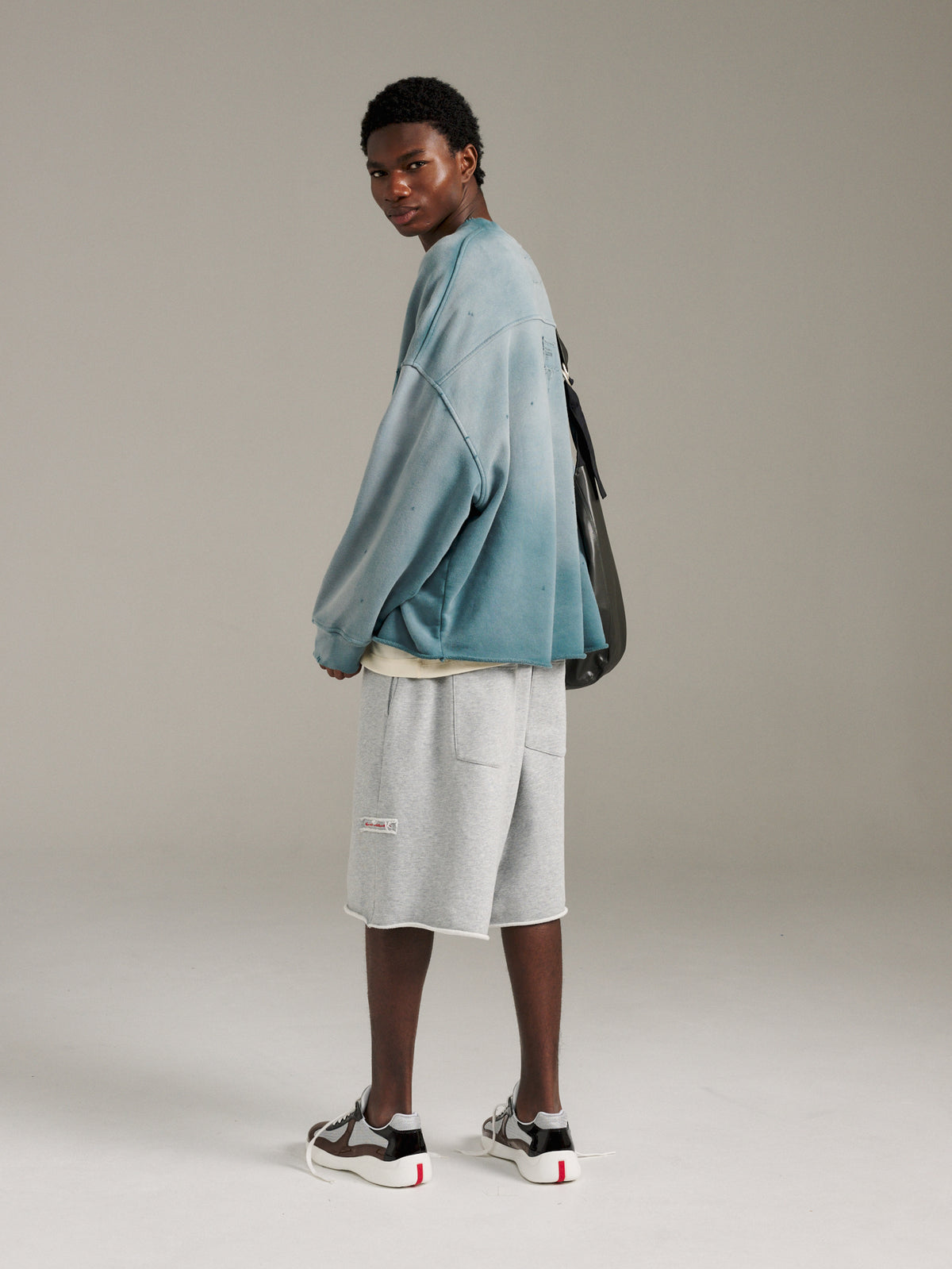 Court Short - Grey Marle