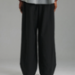 Cotton/Linen Easy Pant - Black