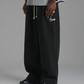 Cotton/Linen Easy Pant - Black