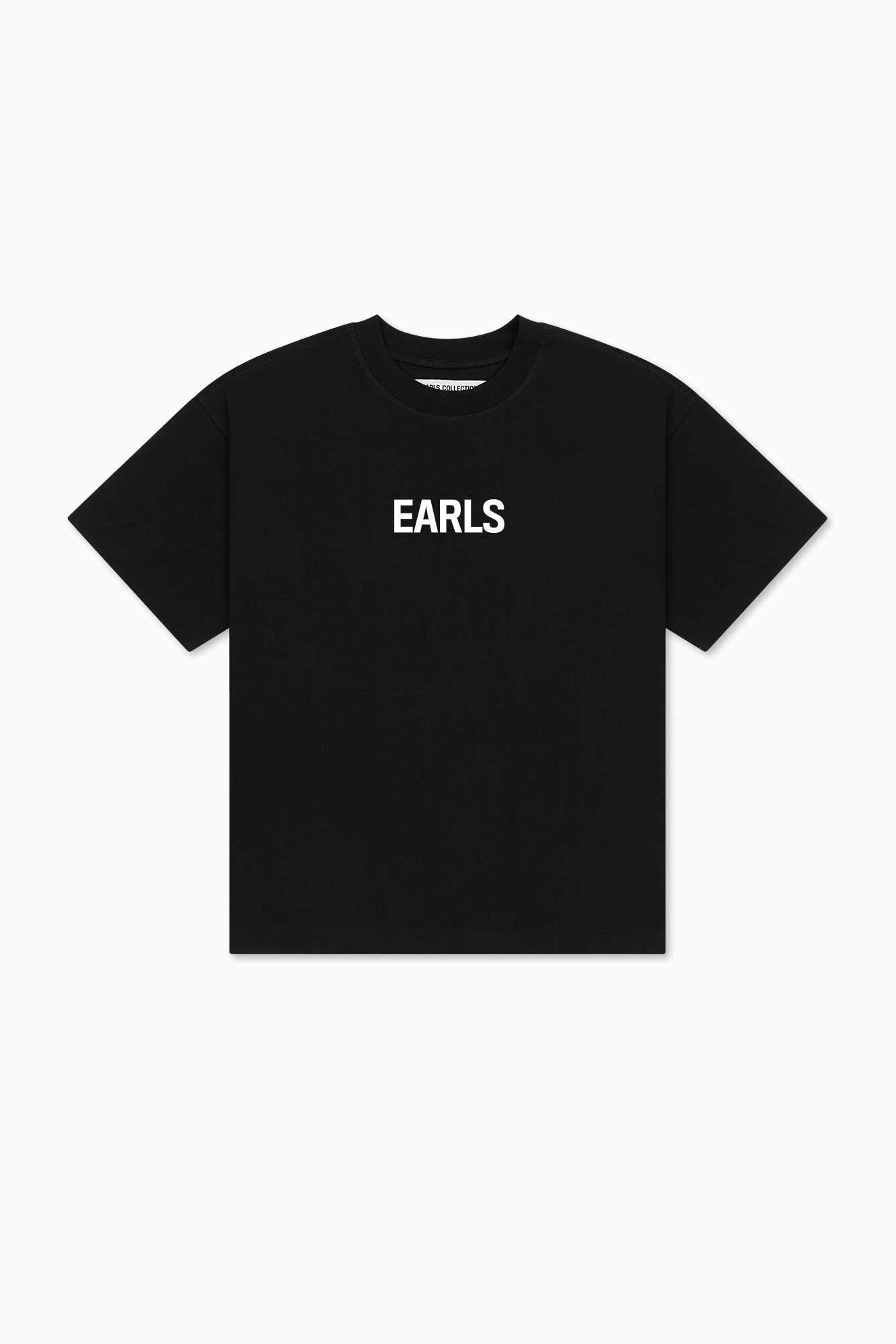 "Earls" Block Tee - Black