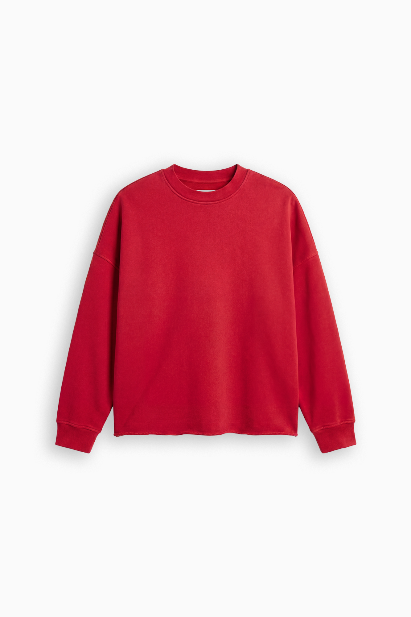 Raw Edge Crew - Red