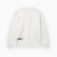 Raw Edge Crew - White