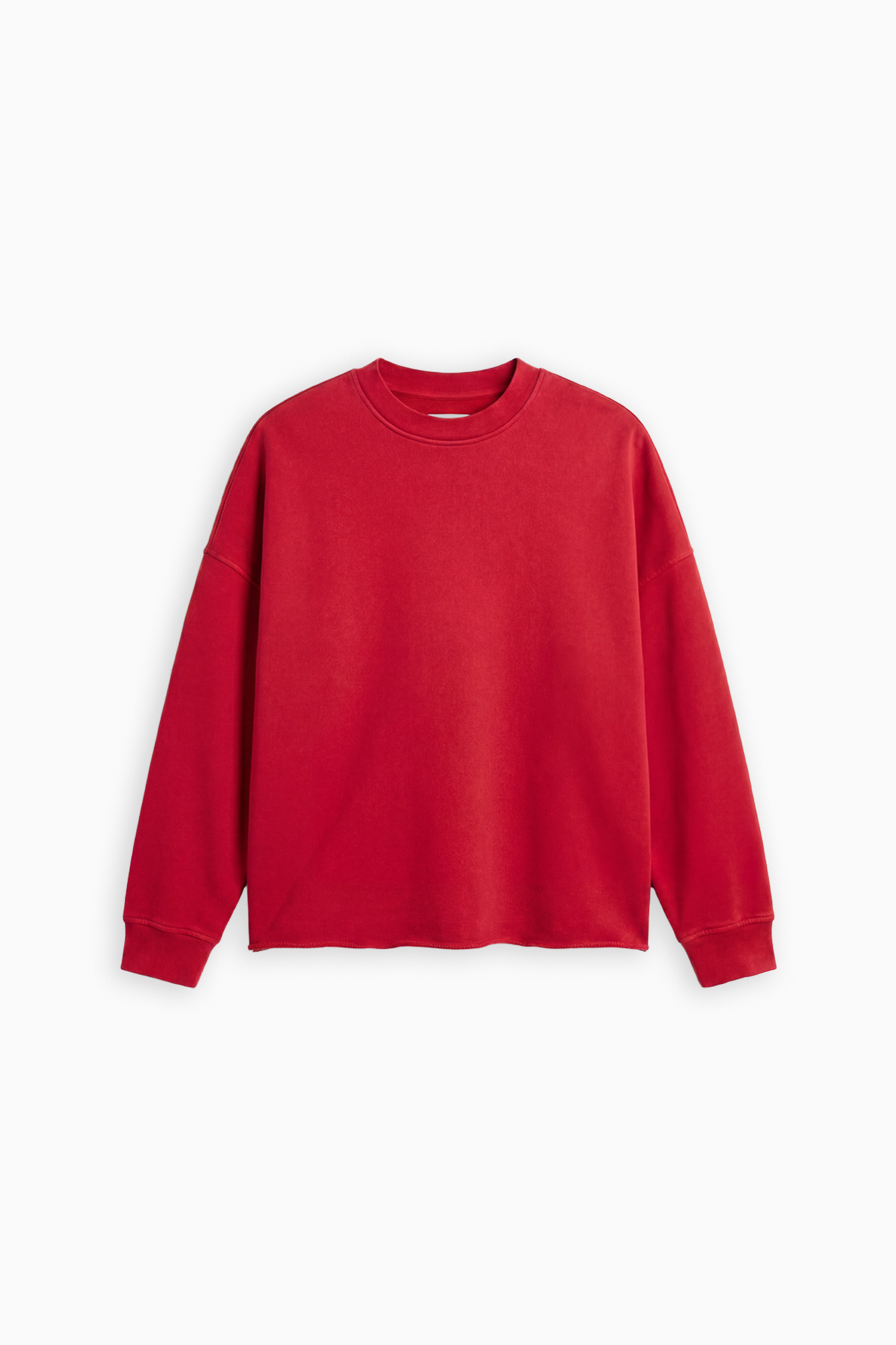 Raw Edge Crew - Red