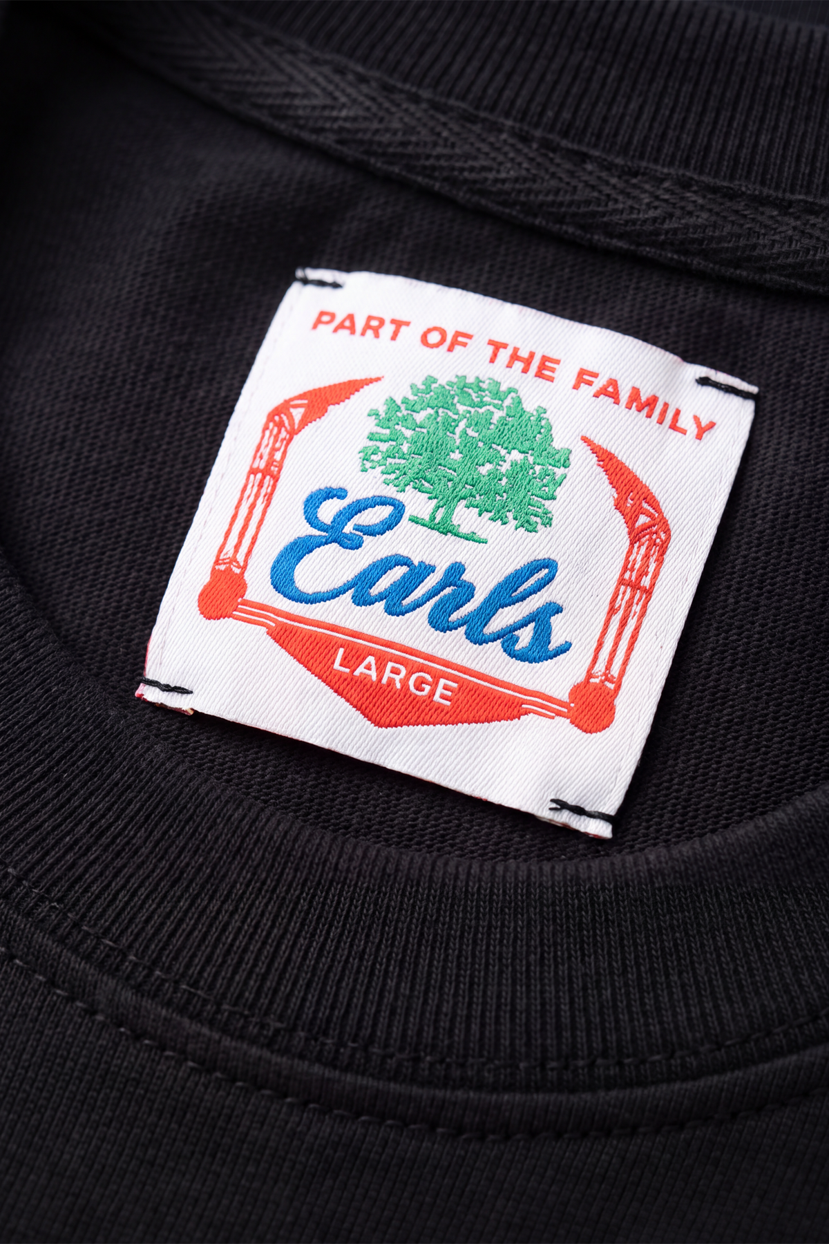 Fine Thread Tee - Black