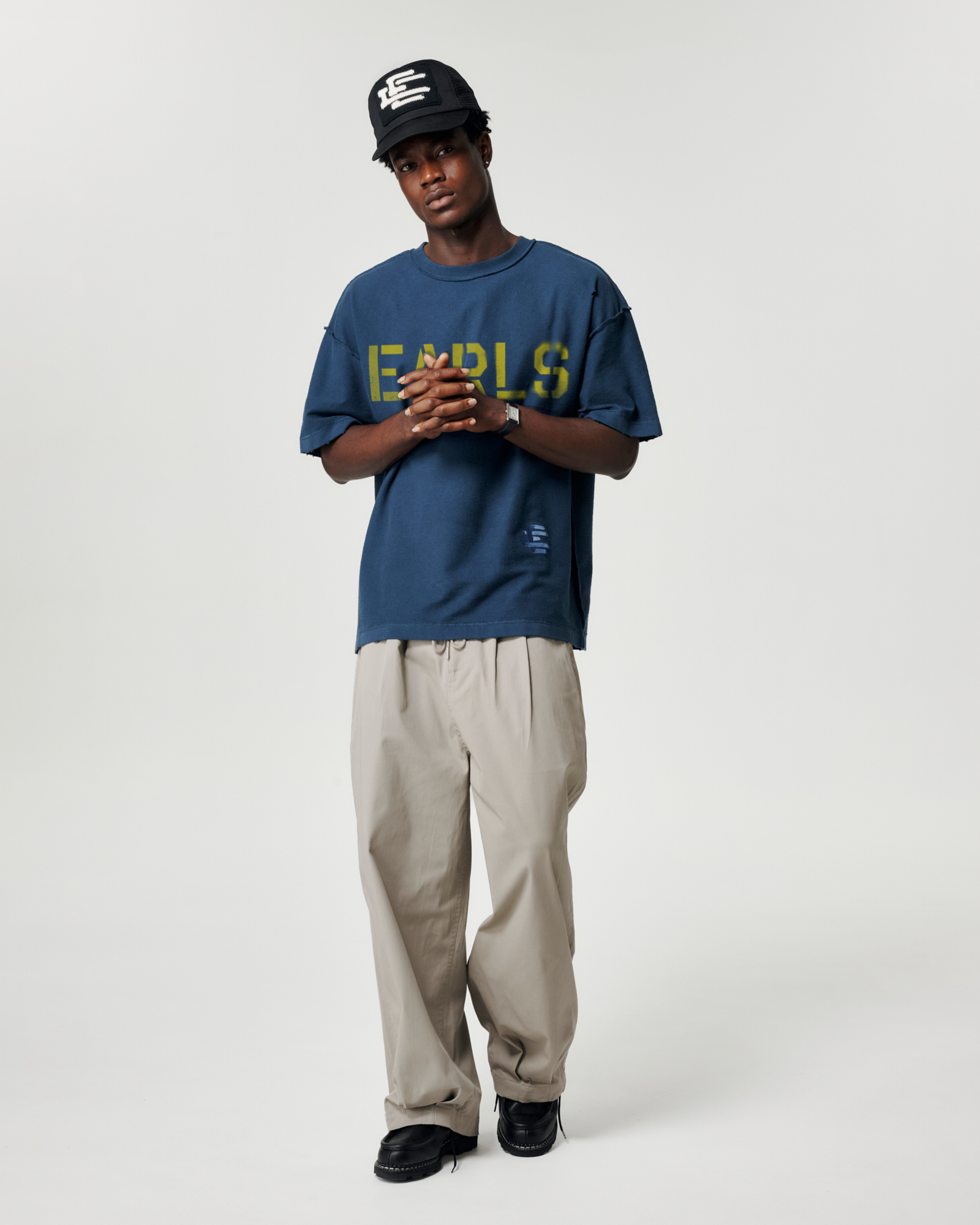 Spray Tee - Navy