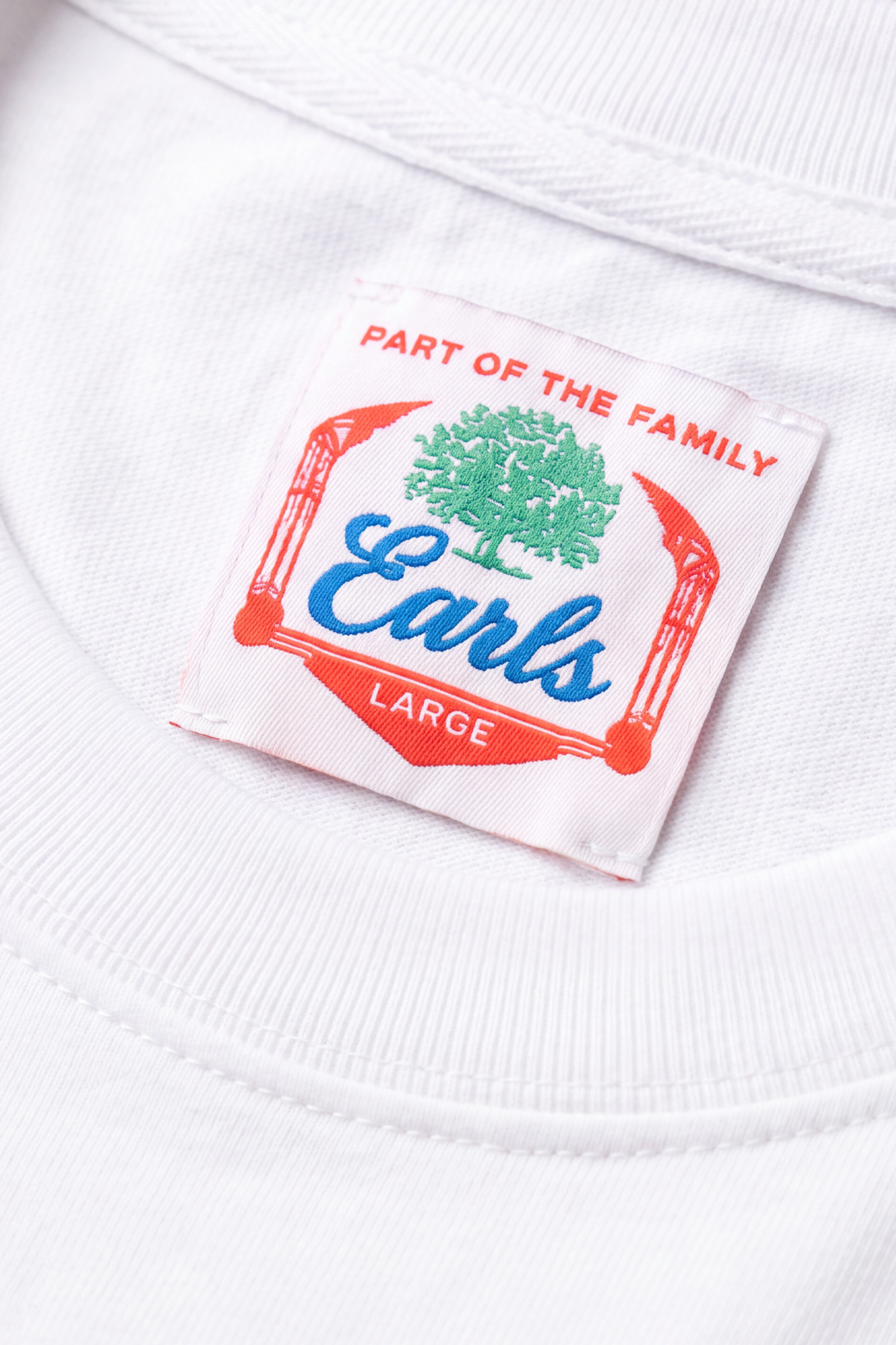 Fine Thread Tee - White