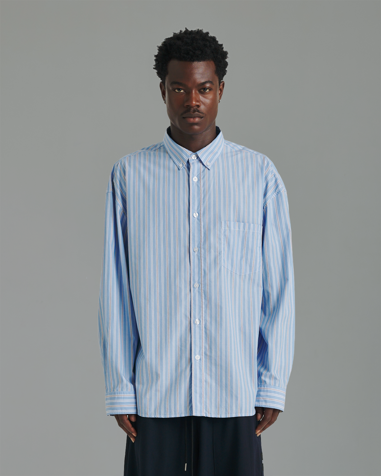 Thread Shirt - Blue/Brown