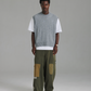 Distressed Knit Tank - Grey Marle