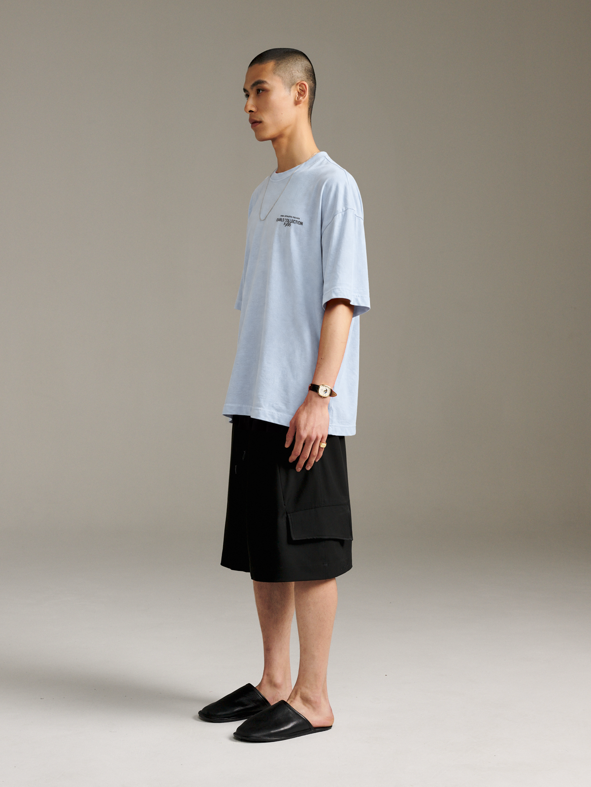Archive Athletic Tee - Washed Sky