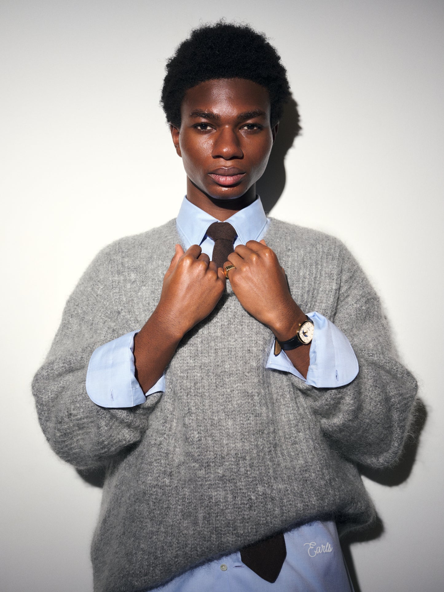 Woven Tie - Mahogany